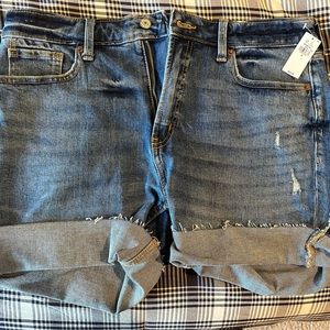 Old Navy High Rise OG Straight 7” inseam
